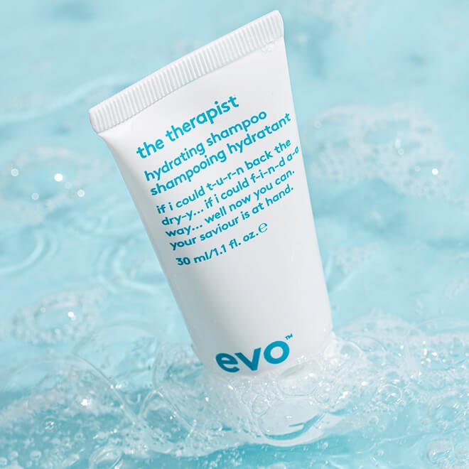 EVO the therapist hydrating shampoo 30ml - shelley and co