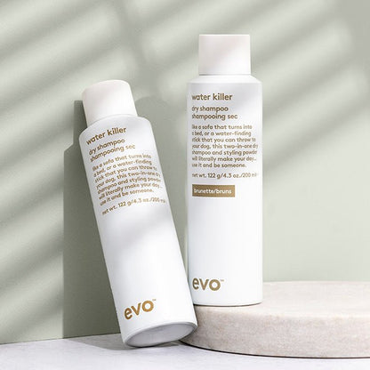 EVO water killer dry shampoo 200ml - shelley and co