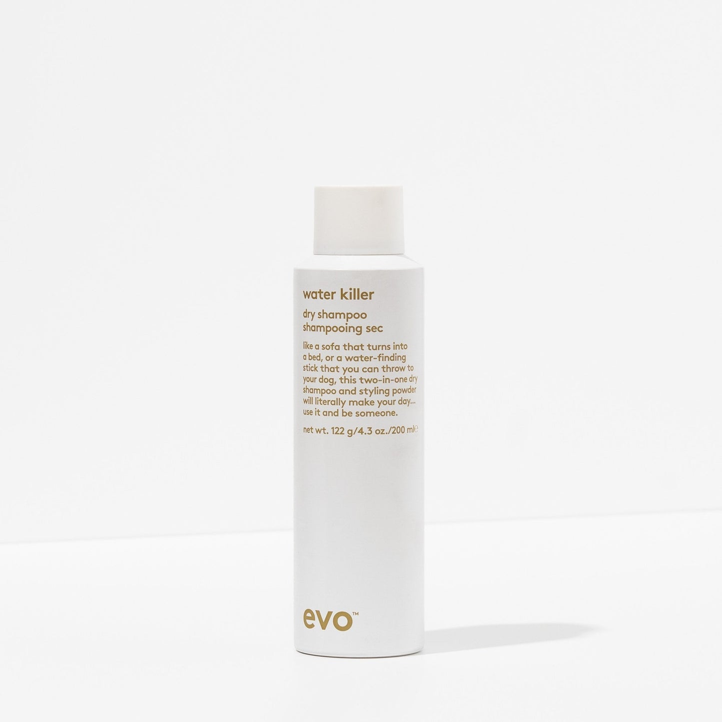 EVO water killer dry shampoo 200ml - shelley and co