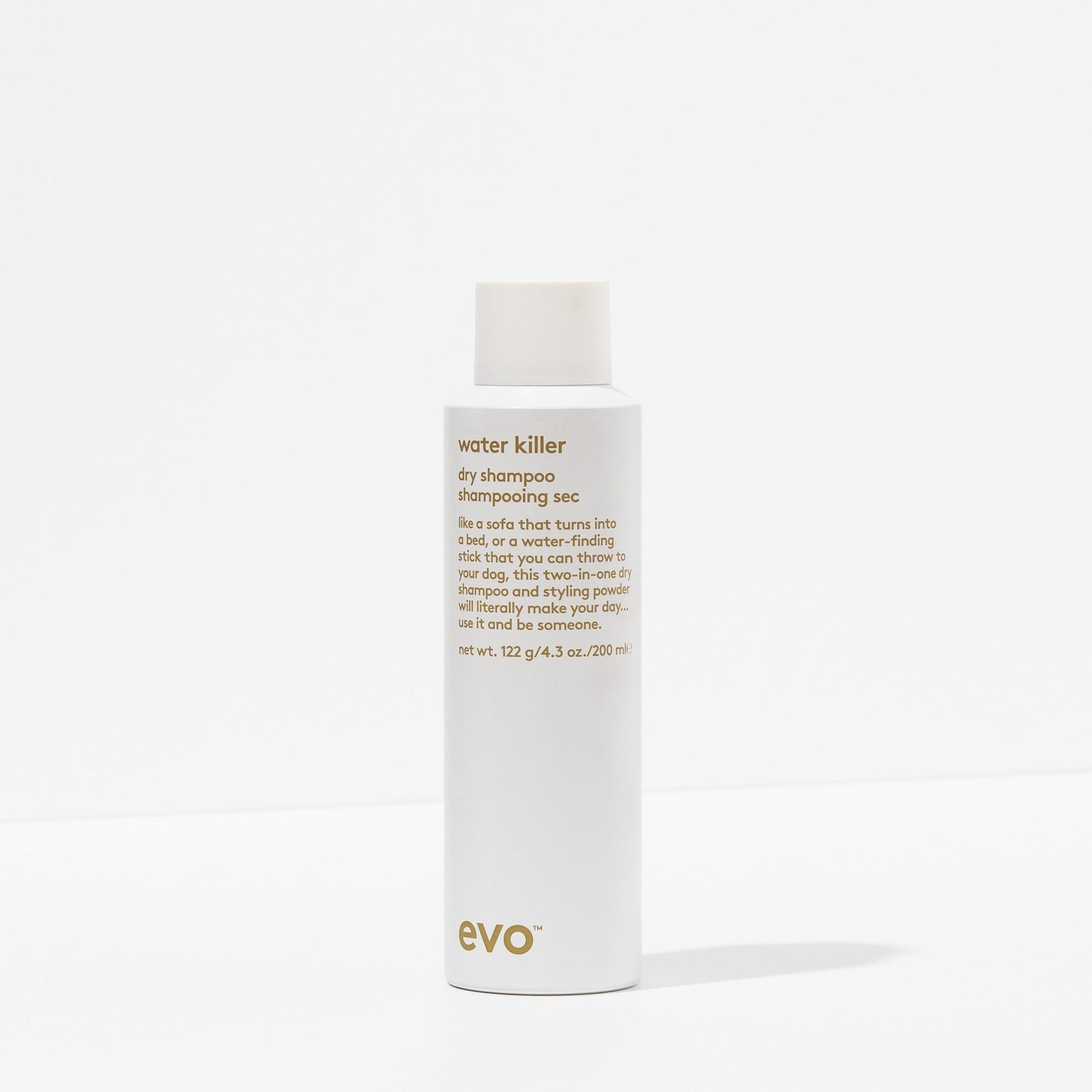 EVO water killer dry shampoo 200ml - shelley and co