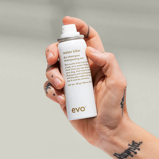 EVO water killer dry shampoo 50ml - shelley and co