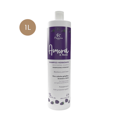 Floractive Blackberry & Castor Moisturising Shampoo 1L - Shelley and Co