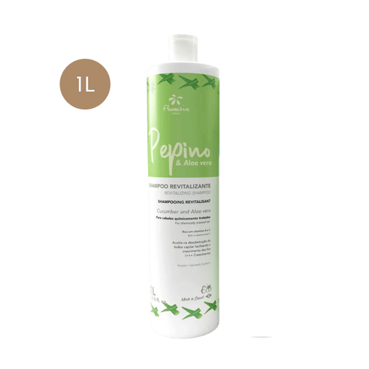 Floractive Cucumber & Aloe Vera Revitalising Shampoo 1L - Shelley and Co