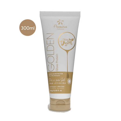 Floractive Golden Gloss Protein Leave - in Treatment 300ml - Shelley and Co