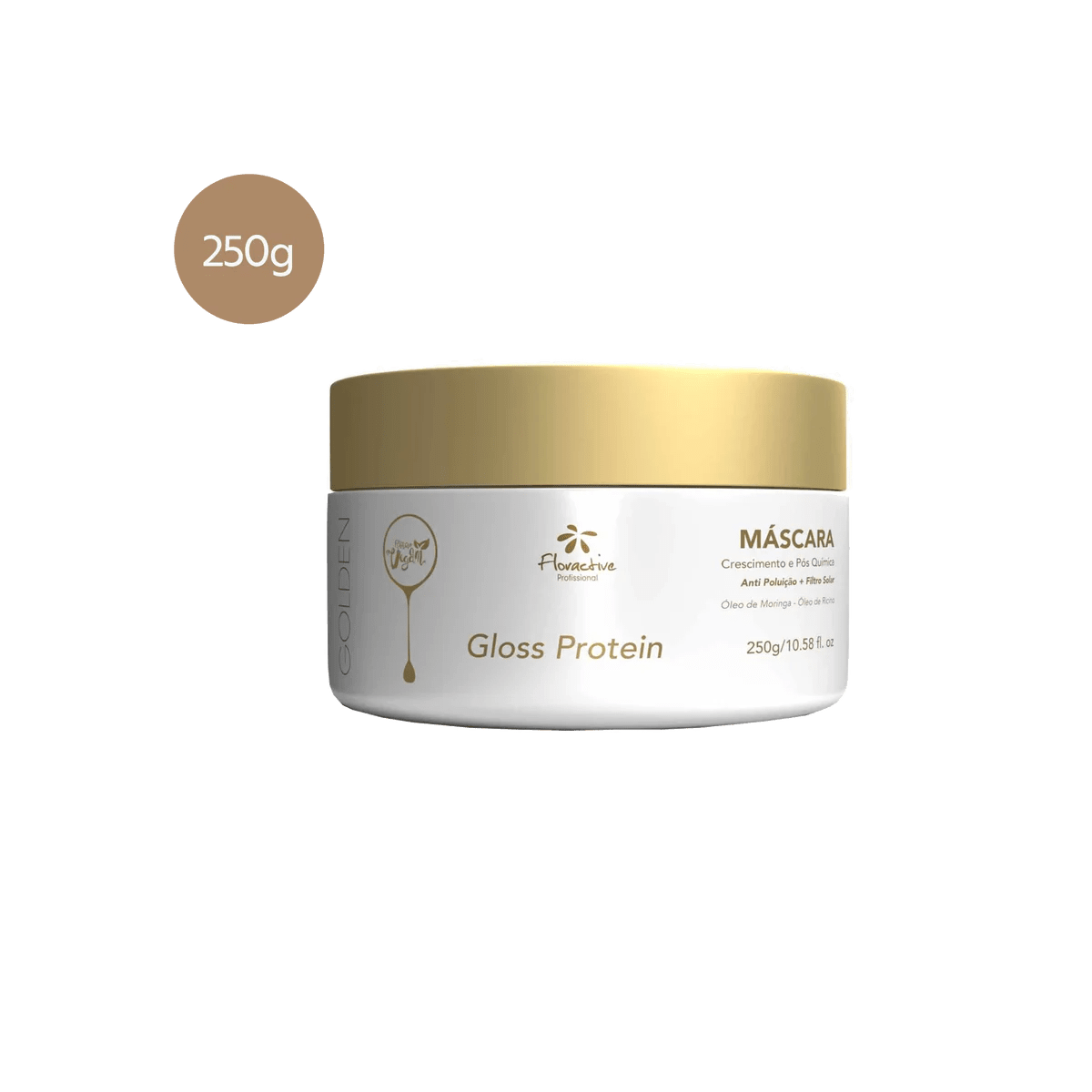 Floractive Golden Gloss Protein Treatment Mask 250g - Shelley and Co