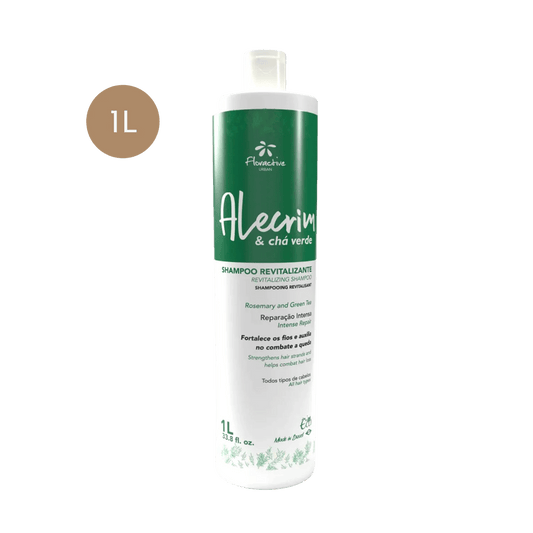 Floractive Rosemary & Green Tea Revitalising Shampoo 1L - Shelley and Co