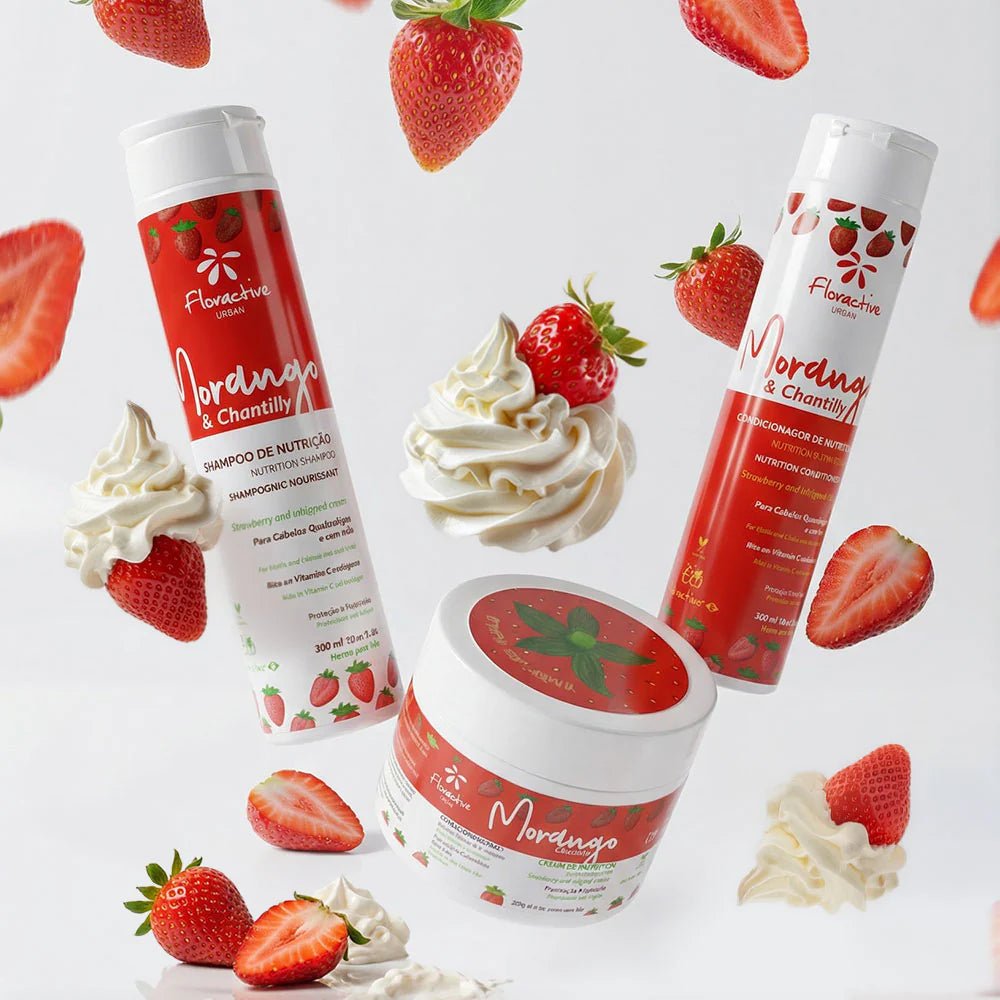 Floractive Strawberry & Whipped Cream Nutrition Conditioner 1L - Shelley and Co
