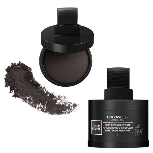 Goldwell Dualsenses Root Retouch Powder Dark Brown to Black 3.7g - shelley and co