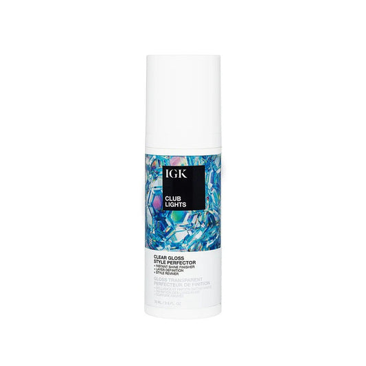 IGK Club Lights Clear Gloss Style Perfector 75ml - Shelley and Co