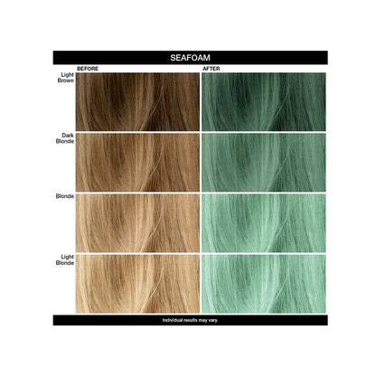 IGK Color Depositing Mask Seafoam - Pale Teal 180ml - shelley and co