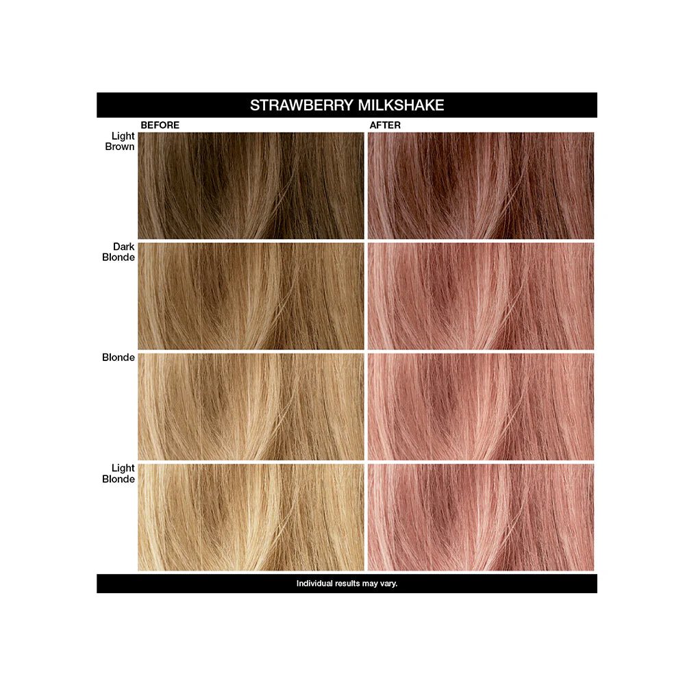 IGK Color Depositing Mask Strawberry Milkshake - Soft Rose 180ml - shelley and co