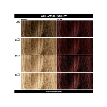 IGK Color Depositing Mask Williams - Burgundy - Intense Burgundy 180ml - shelley and co