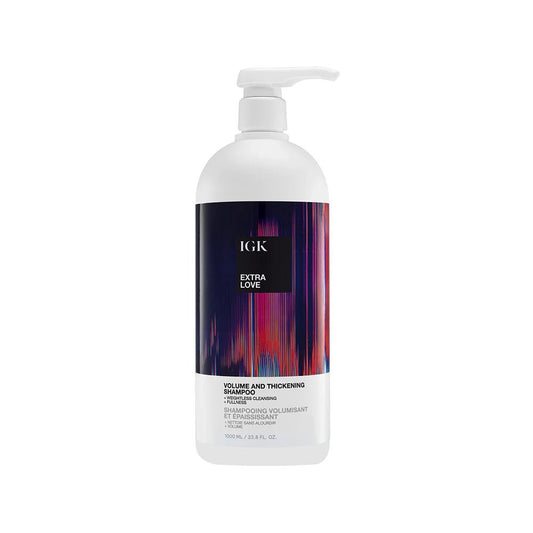 IGK Extra Love Volume and Thickening Shampoo Retail Litre - shelley and co