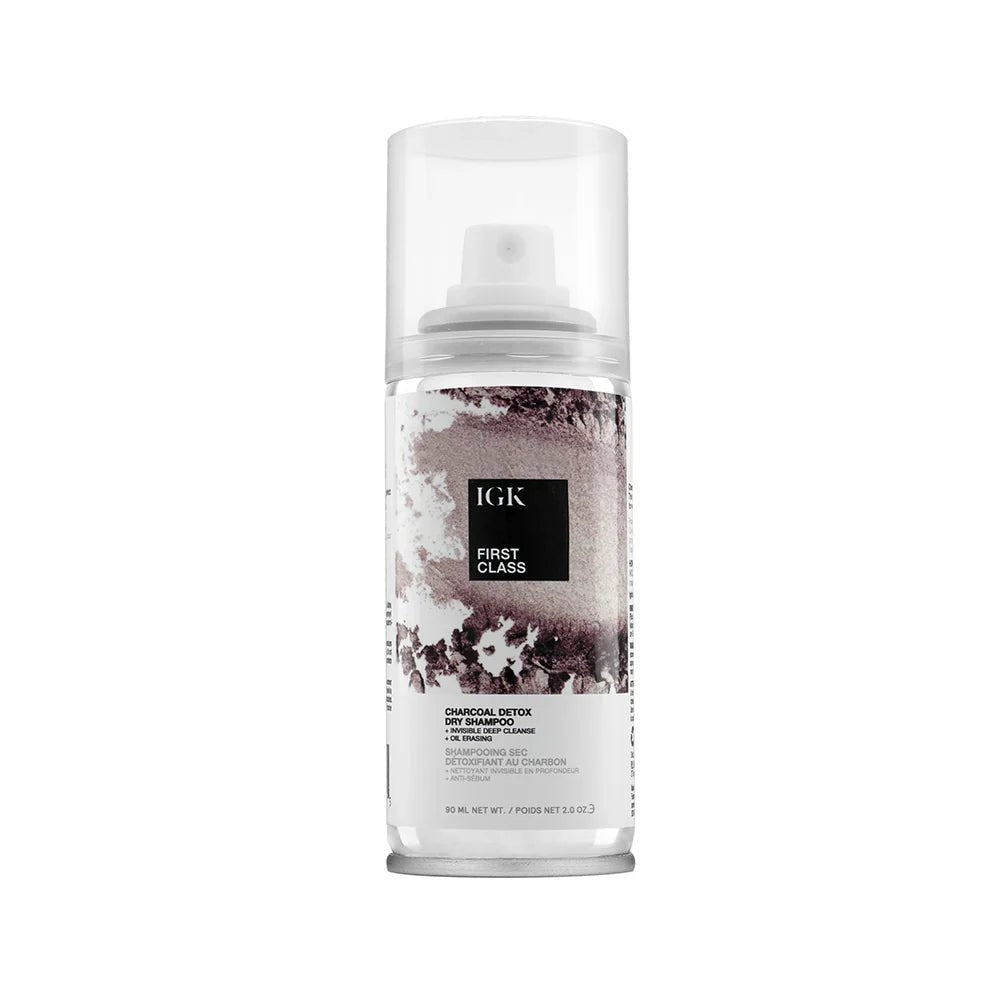 IGK First Class Charcoal Detox Dry Shampoo Travel 90ml - shelley and co