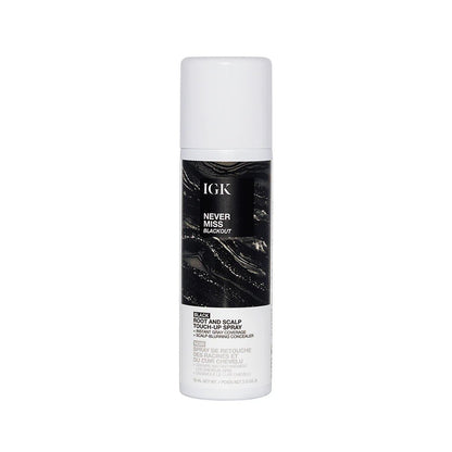 IGK Never Miss Root and Scalp Touch - Up Spray - Blackout 79ml - Shelley and Co