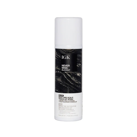 IGK Never Miss Root and Scalp Touch - Up Spray - Blackout 79ml - Shelley and Co