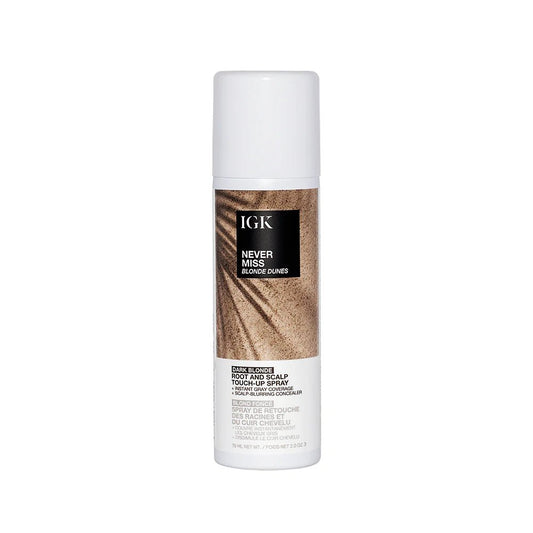 IGK Never Miss Root and Scalp Touch - Up Spray - Blonde Dunes 79ml - Shelley and Co