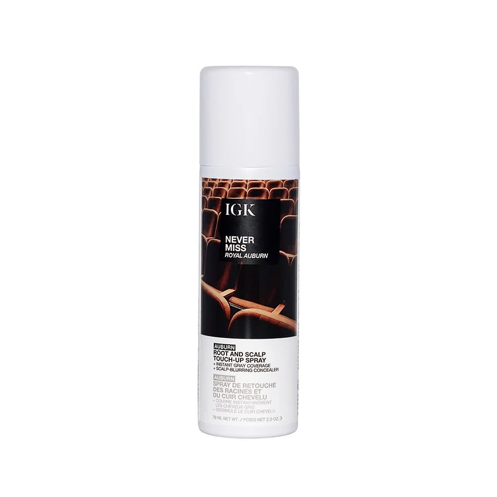 IGK Never Miss Root and Scalp Touch - Up Spray - Royal Auburn 79ml - Shelley and Co