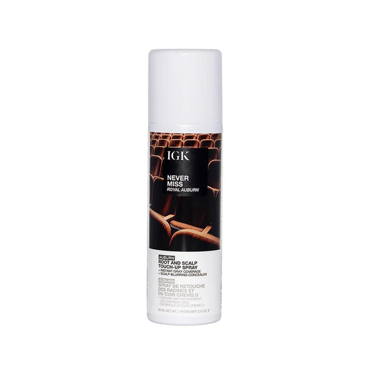 IGK Never Miss Root and Scalp Touch - Up Spray - Royal Auburn 79ml - Shelley and Co