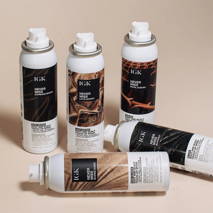 IGK Never Miss Root and Scalp Touch - Up Spray - Royal Auburn 79ml - Shelley and Co