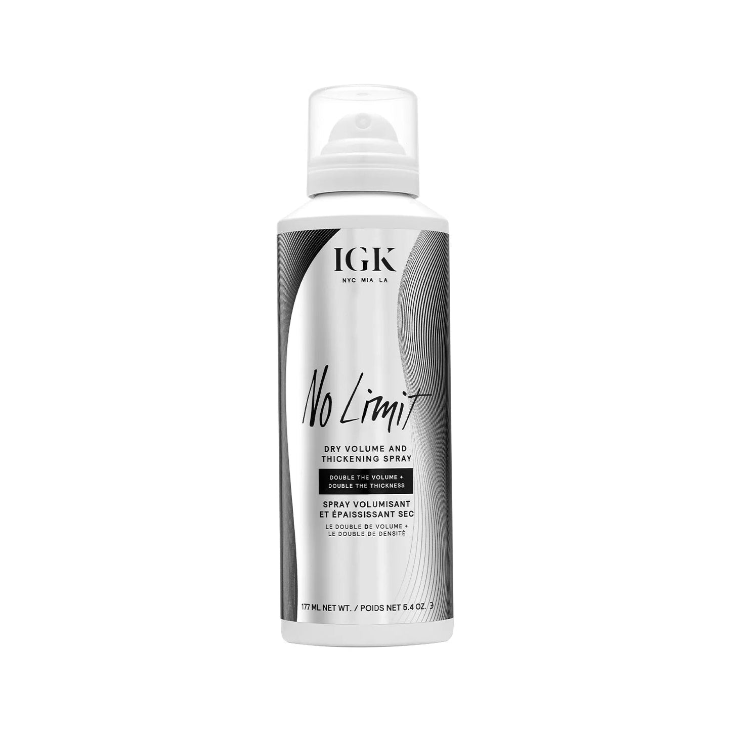IGK No Limit Dry Volume and Thickening Spray 177ml - shelley and co
