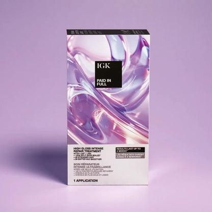 IGK Paid In Full High Gloss Intense Repair Treatment (1 Application) - Shelley and Co
