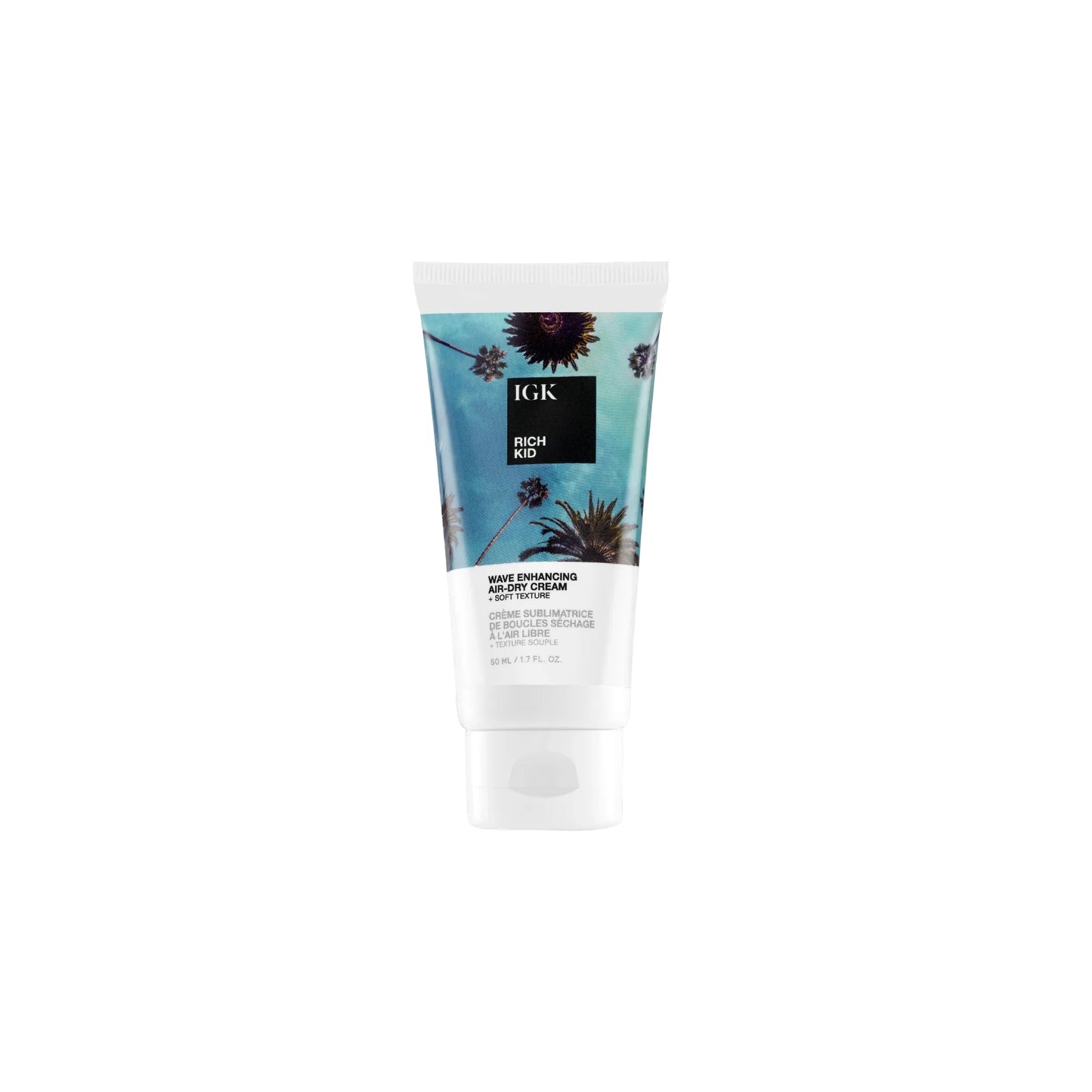 IGK Rich Kid Wave Enhancing Air - Dry Cream Travel 50ml - shelley and co