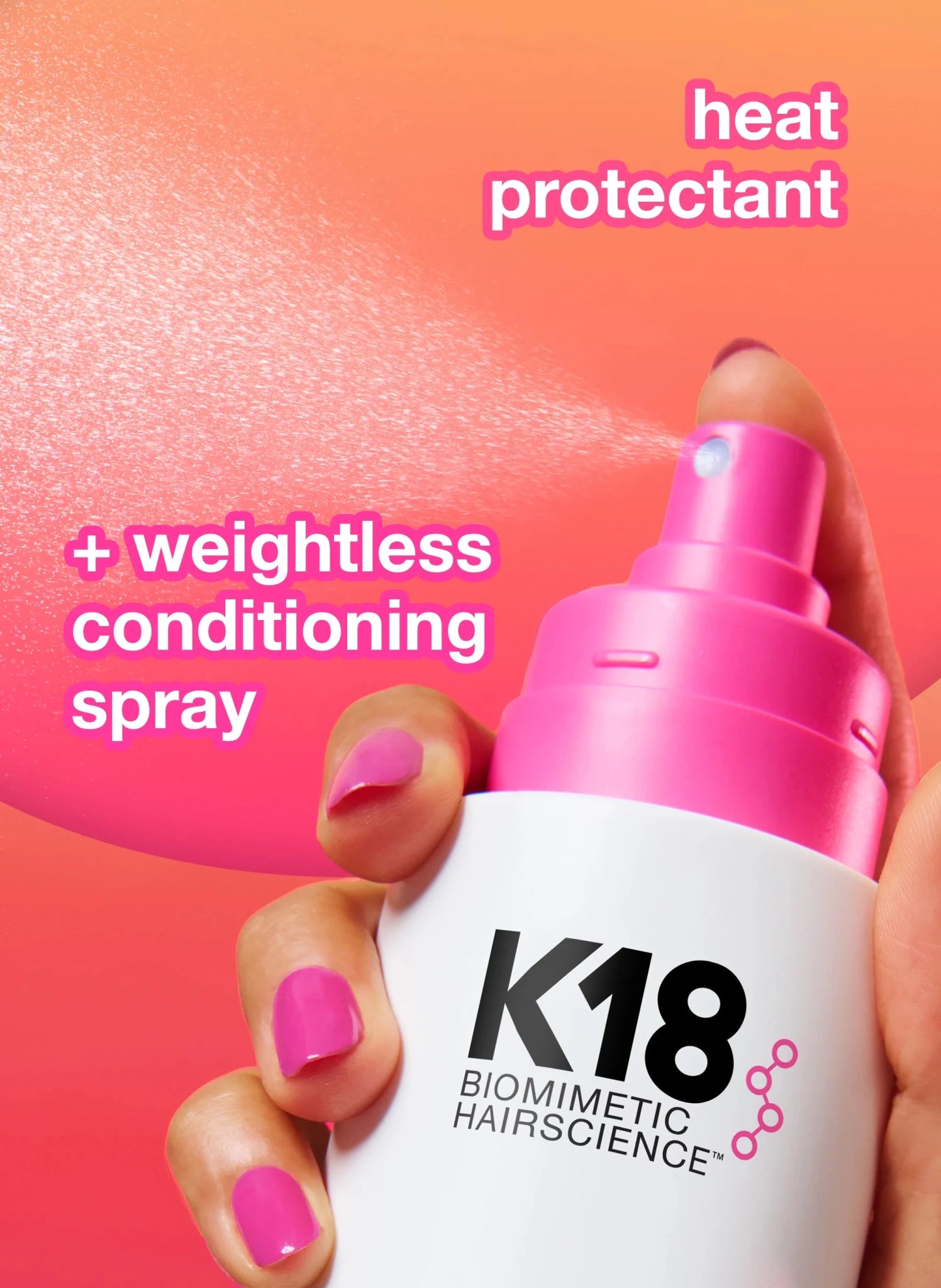 K18 HeatBounce Conditioning Heat Protectant 118ml - Shelley and Co