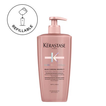 Kérastase Chroma Absolu Bain Chroma Respect Refillable 500ml - shelley and co