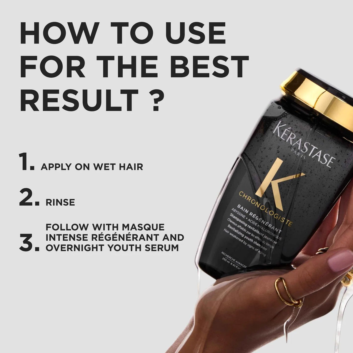 Kérastase Chronologiste Bain Shampoo Régénérant Travel 80ml - Shelley and Co
