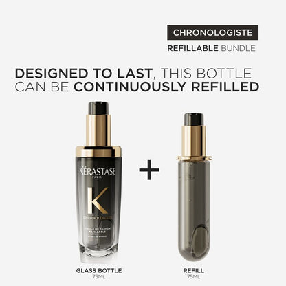 Kérastase Chronologiste L'Huile De Parfum Refillable Oil 75ml - shelley and co