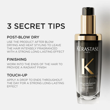 Kérastase Chronologiste L'Huile De Parfum Refillable Oil Refill 75ml - shelley and co