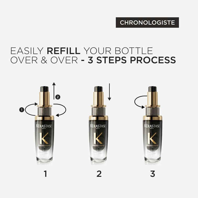 Kérastase Chronologiste L'Huile De Parfum Refillable Oil Refill 75ml - shelley and co