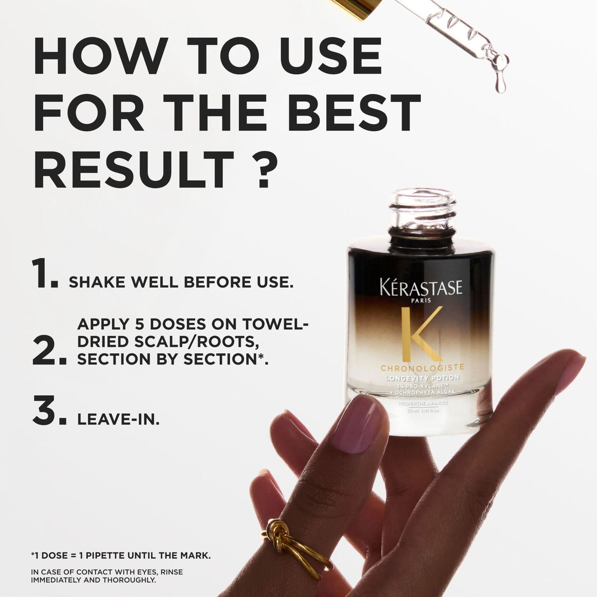 Kérastase Chronologiste Longevity Potion Scalp Serum 30ml - Shelley and Co