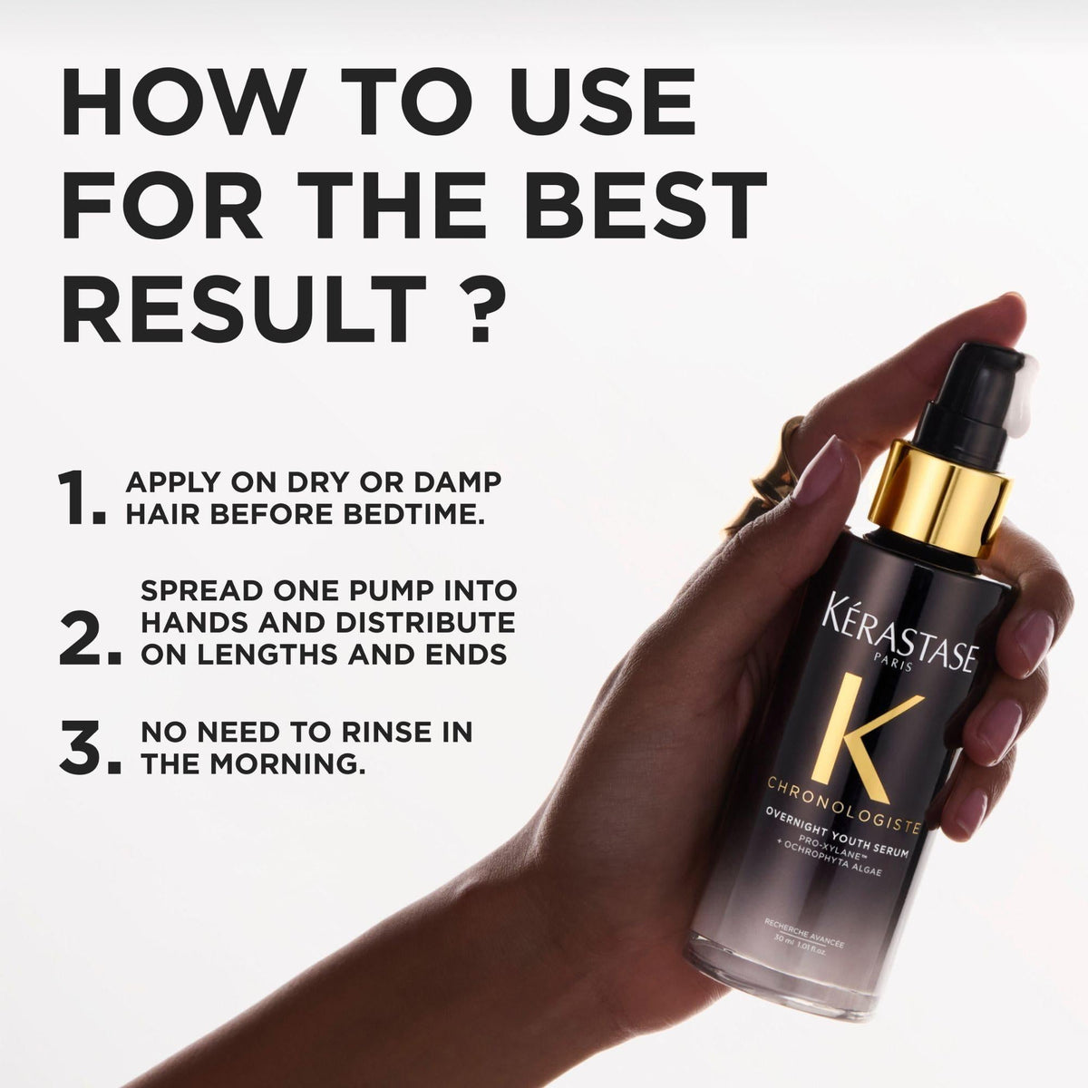 Kérastase Chronologiste Overnight Youth Serum 90ml - Shelley and Co