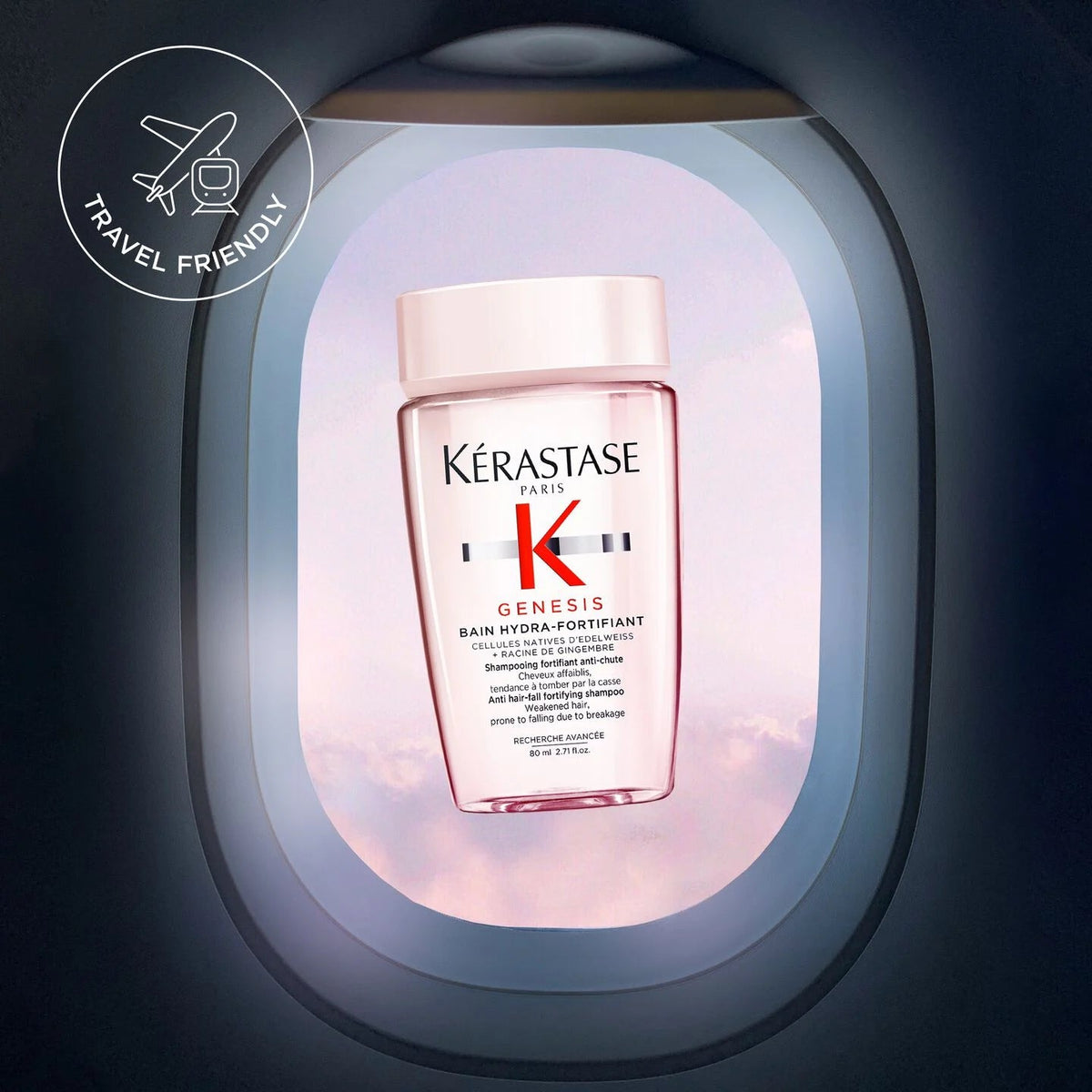 Kérastase Genesis Bain Hydra-Fortifiant Travel 80ml - Shelley and Co