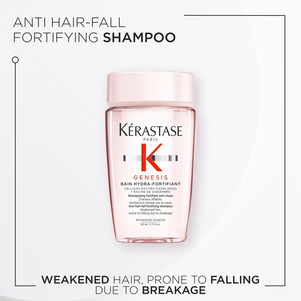 Kérastase Genesis Bain Hydra-Fortifiant Travel 80ml - Shelley and Co