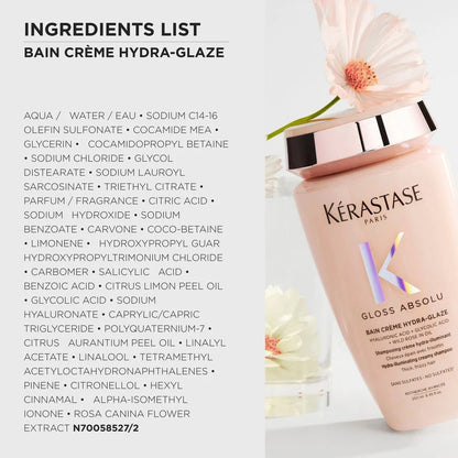 Kérastase Gloss Absolu Bain Crème Hydra - Glaze 250ml - Shelley and Co