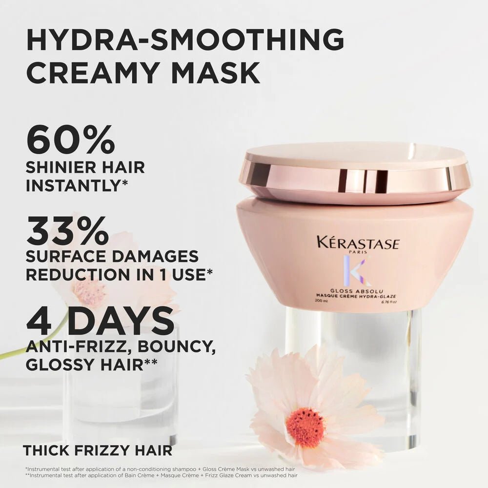 Kérastase Gloss Absolu Masque Crème Hydra - Glaze 200ml - Shelley and Co