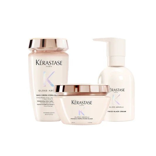 Kérastase Gloss Absolu Thick Hair Cream Trio Bundle - Shelley and Co