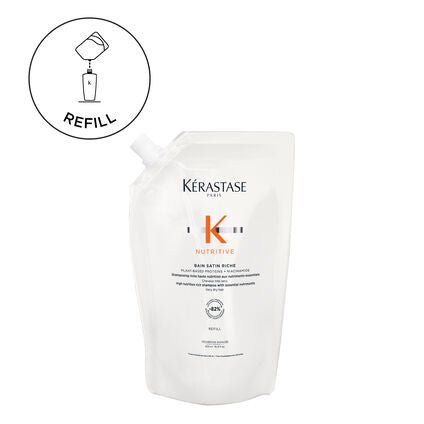 Kérastase Nutritive Bain Satin Riche 500ml Refill Pouch - shelley and co