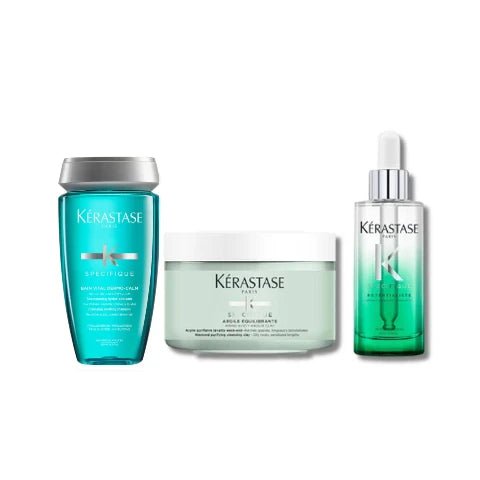 Kérastase Specifique Cleansing Soothing Trio Bundle - shelley and co