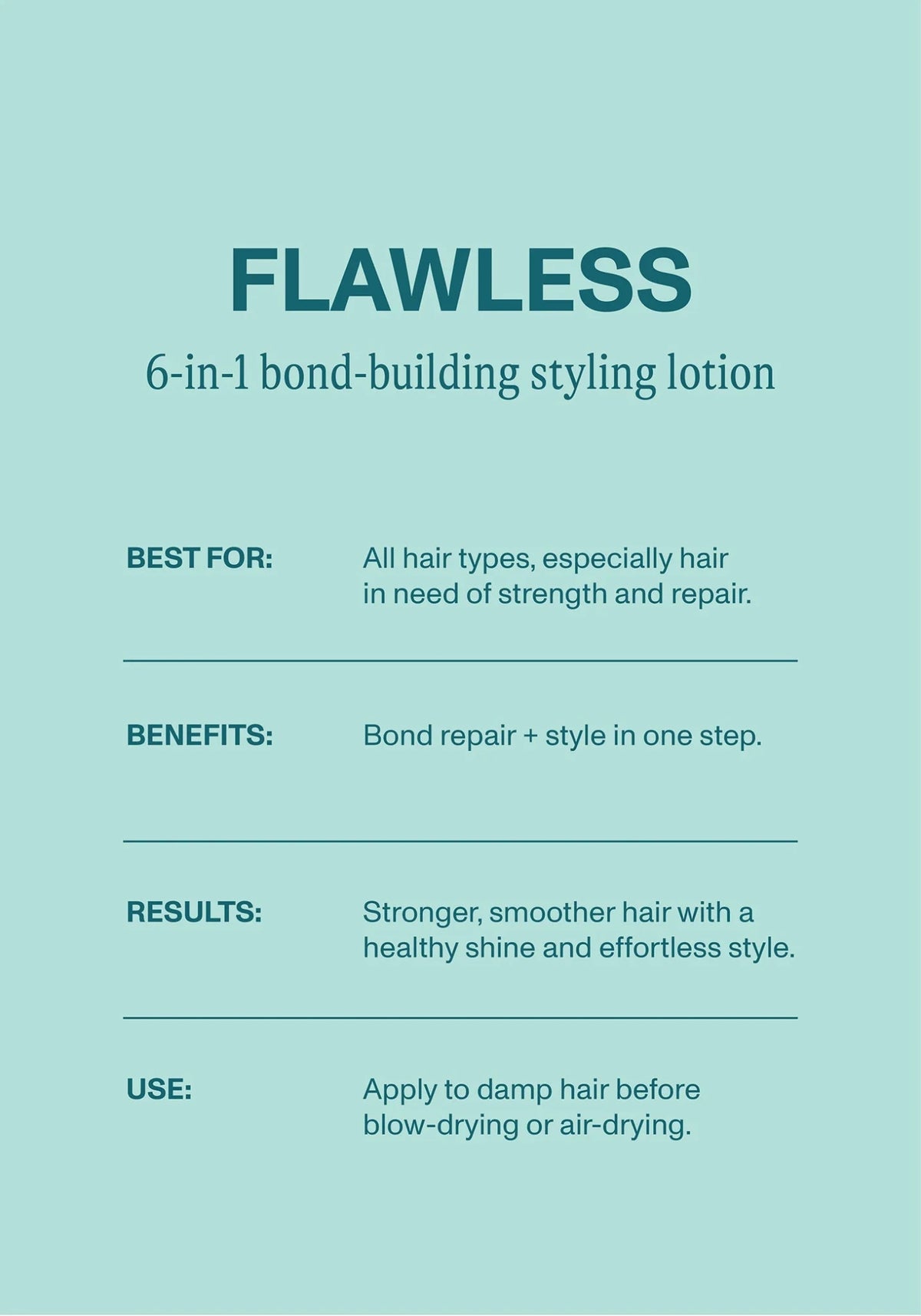 Kevin Murphy FLAWLESS 6-in-1 Bond-Building Styling Lotion 200ml - Shelley and Co