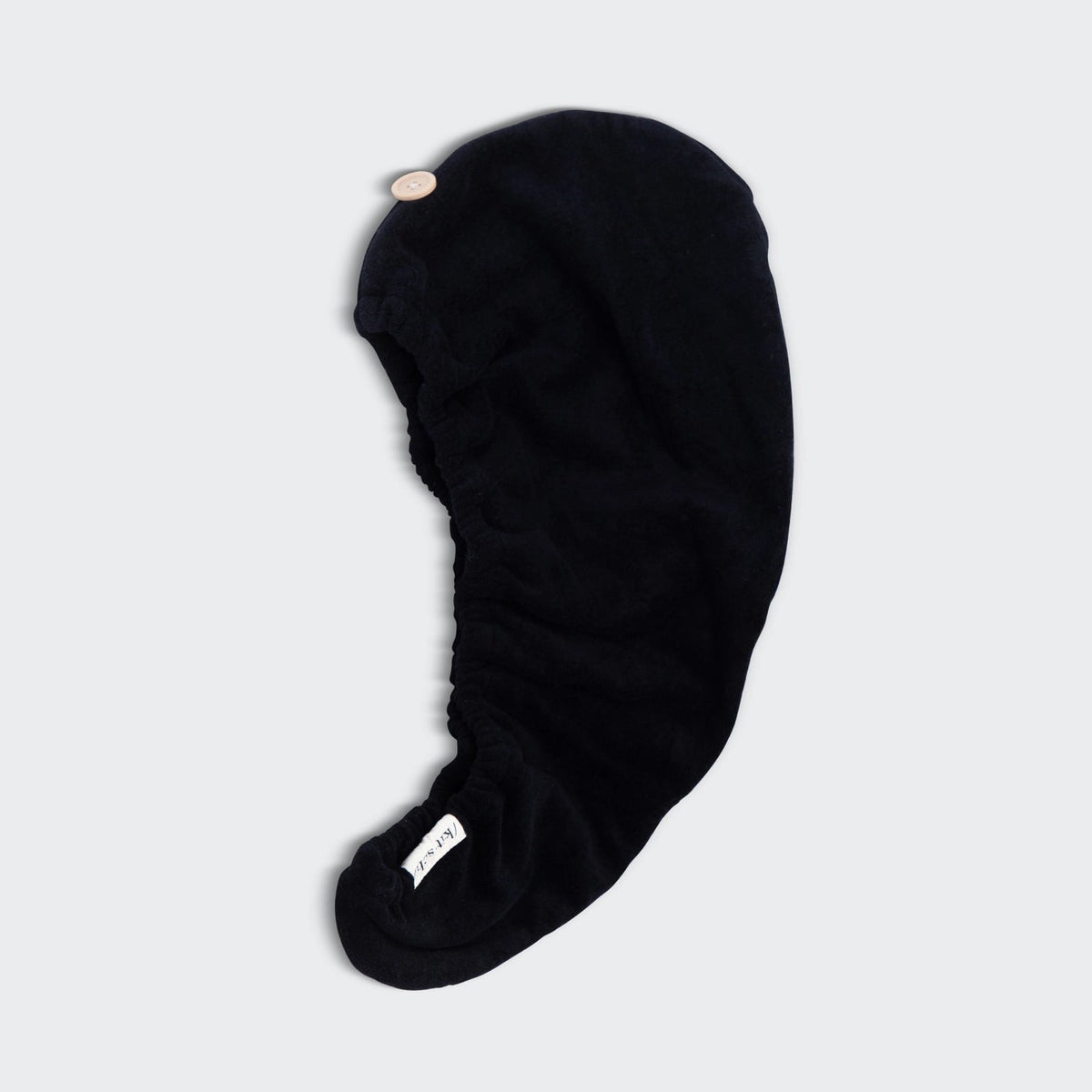 Kitsch Bamboo Microfiber Hair Towel Turban - Black - Shelley and Co