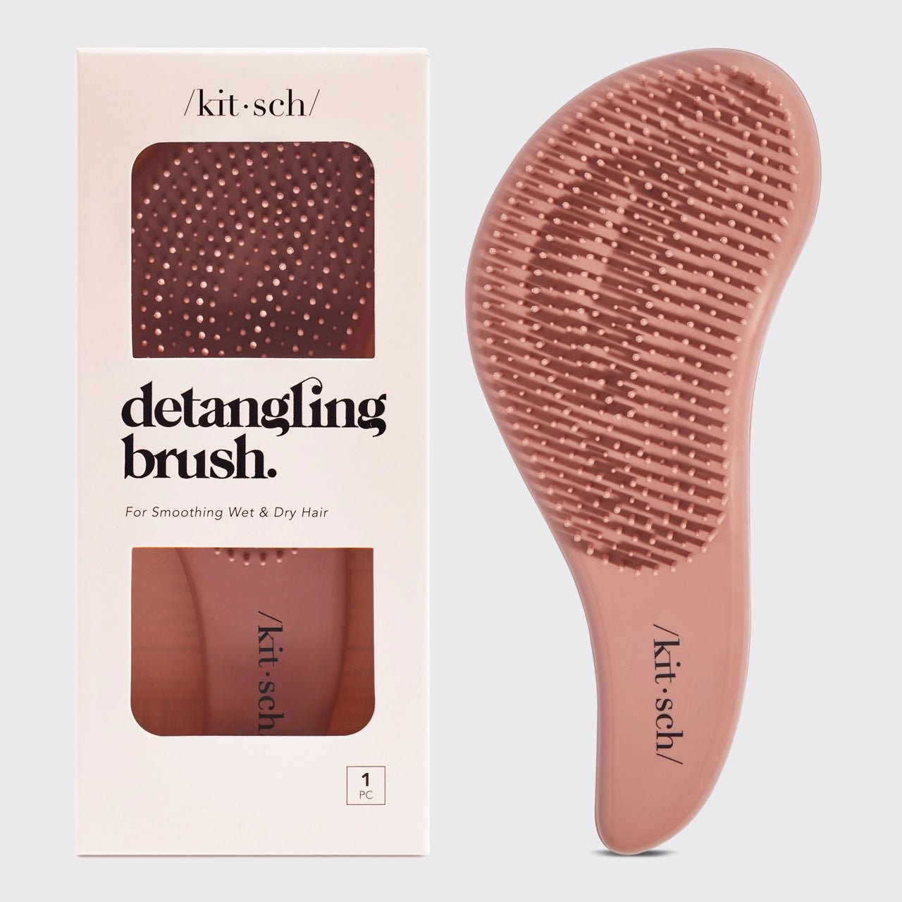 Kitsch Detangling Brush - Terracotta - Shelley and Co