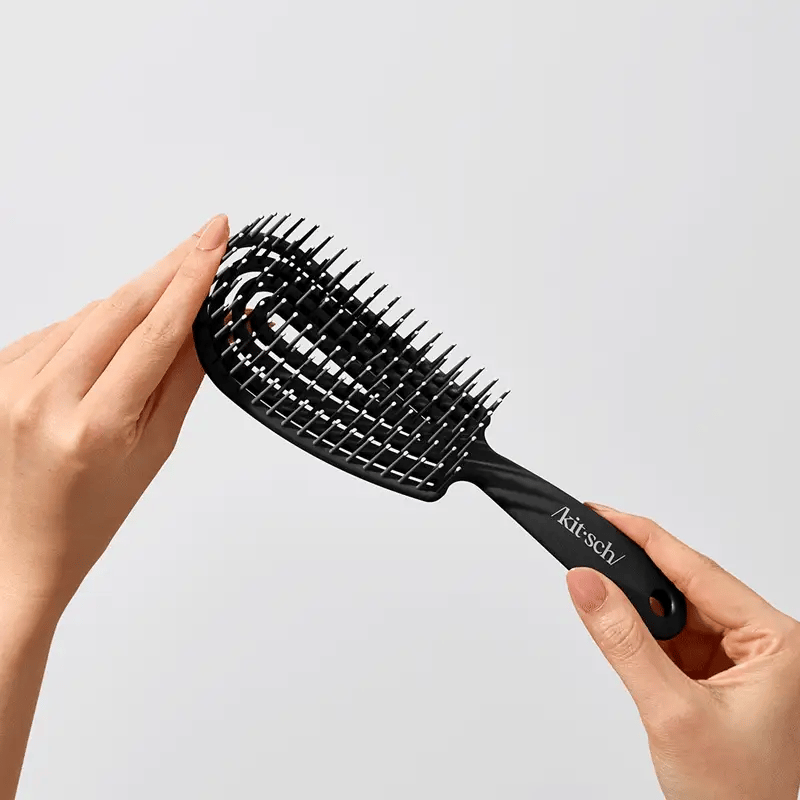 Kitsch Detangling Flexi Brush - Black - Shelley and Co