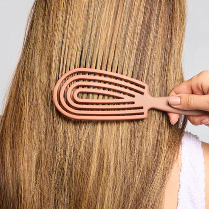 Kitsch Detangling Flexi Brush - Terracotta - Shelley and Co