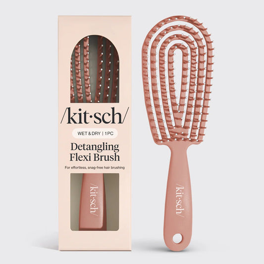Kitsch Detangling Flexi Brush - Terracotta - Shelley and Co