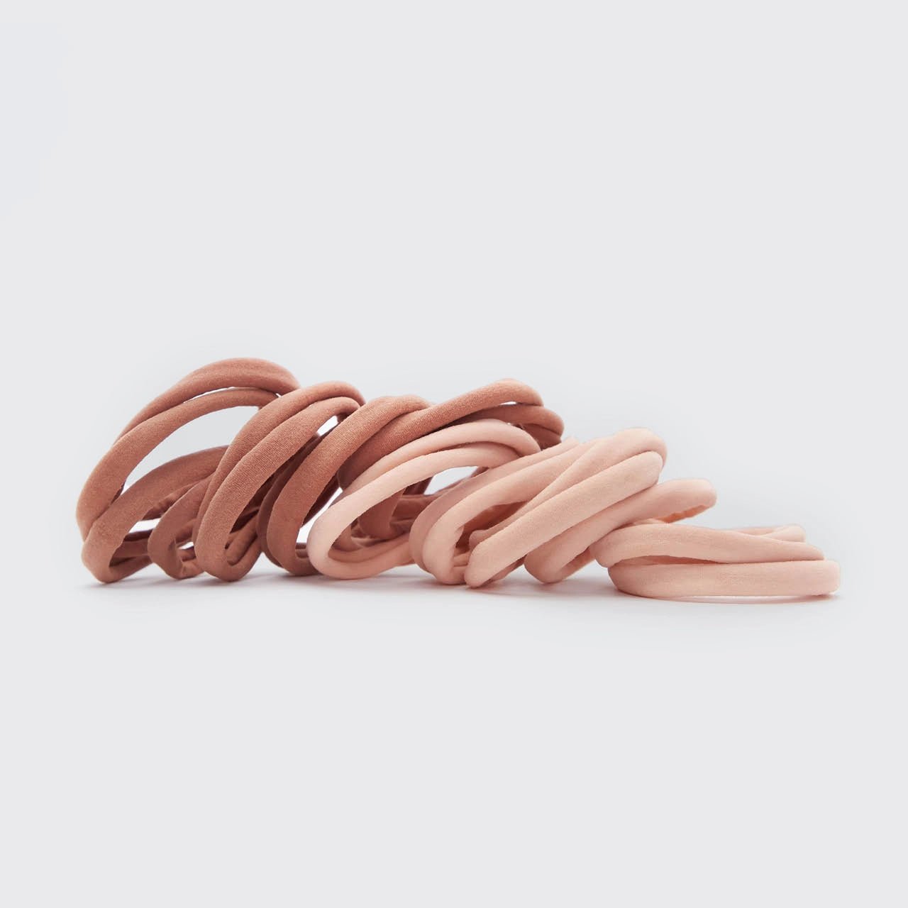 Kitsch Eco - Friendly Nylon Elastics 20pc Set - Blush - Shelley and Co