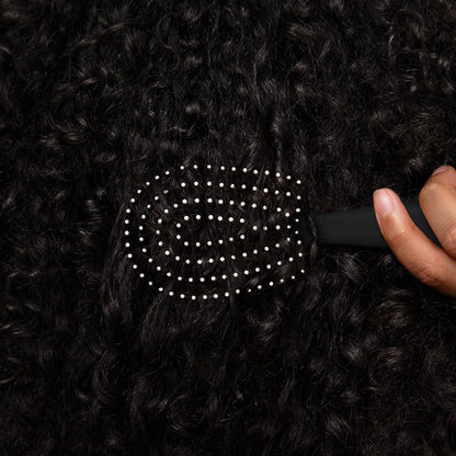 Kitsch Mini Detangling Flexi Brush - Black - Shelley and Co